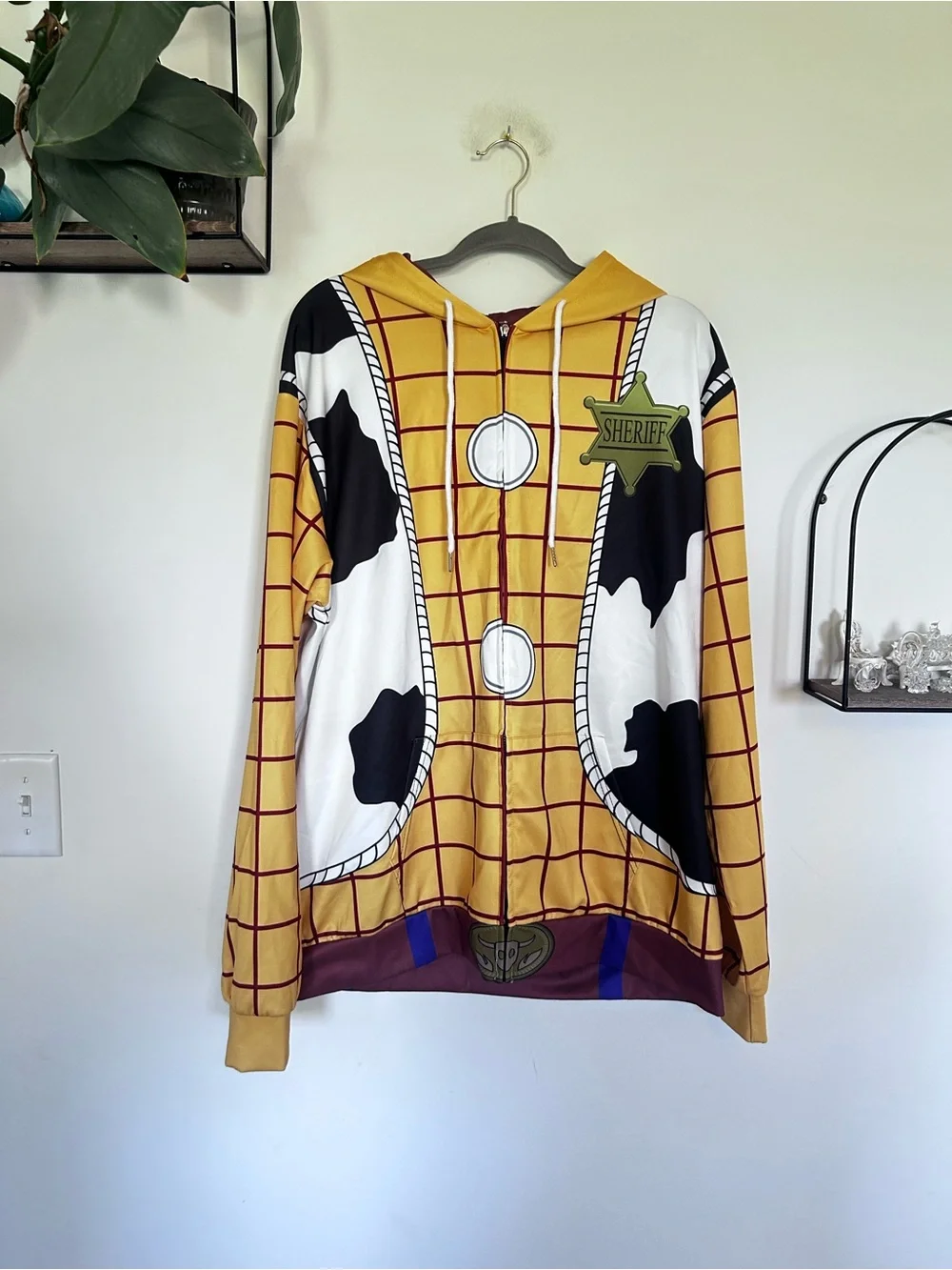 Sheriff Toy Costume Jacket Size Unisex Adult XL